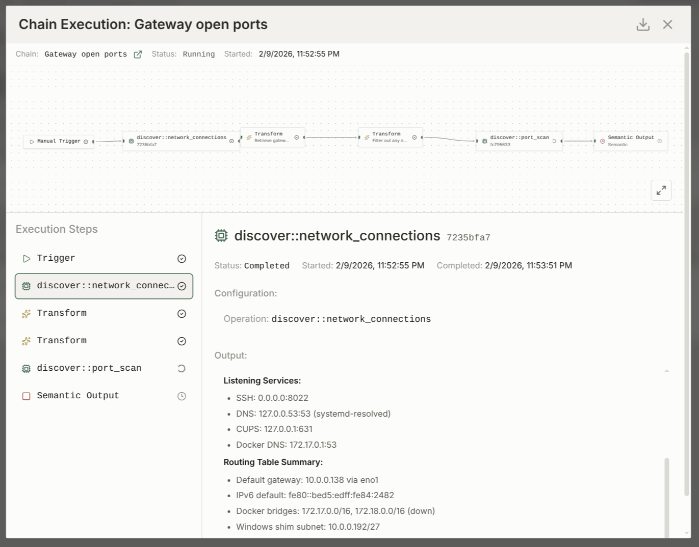 Semantic operations